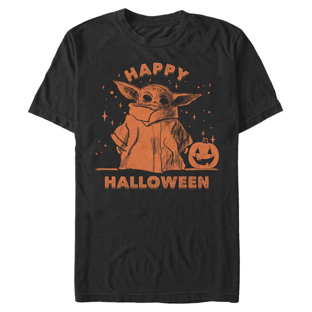 Star Wars - The Mandalorian - L'Enfant Happy Halloween - Halloween - Homme T-shirt