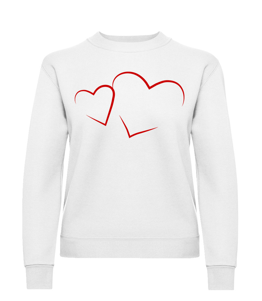 Cœurs · Sweatshirt Femme