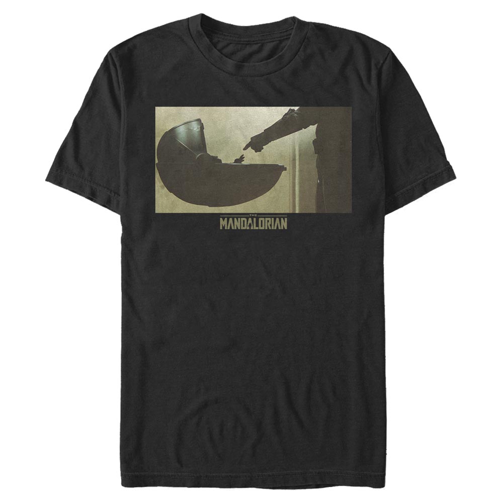 Star Wars - The Mandalorian - L'Enfant Painted Scene - Homme T-shirt