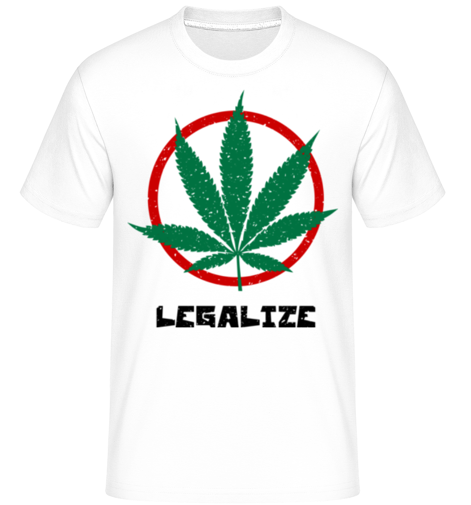 Cannabis Legalize Logo ·  T-Shirt Shirtinator homme