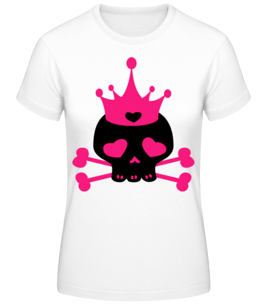 Emo Skull Pink · T-shirt standard Femme