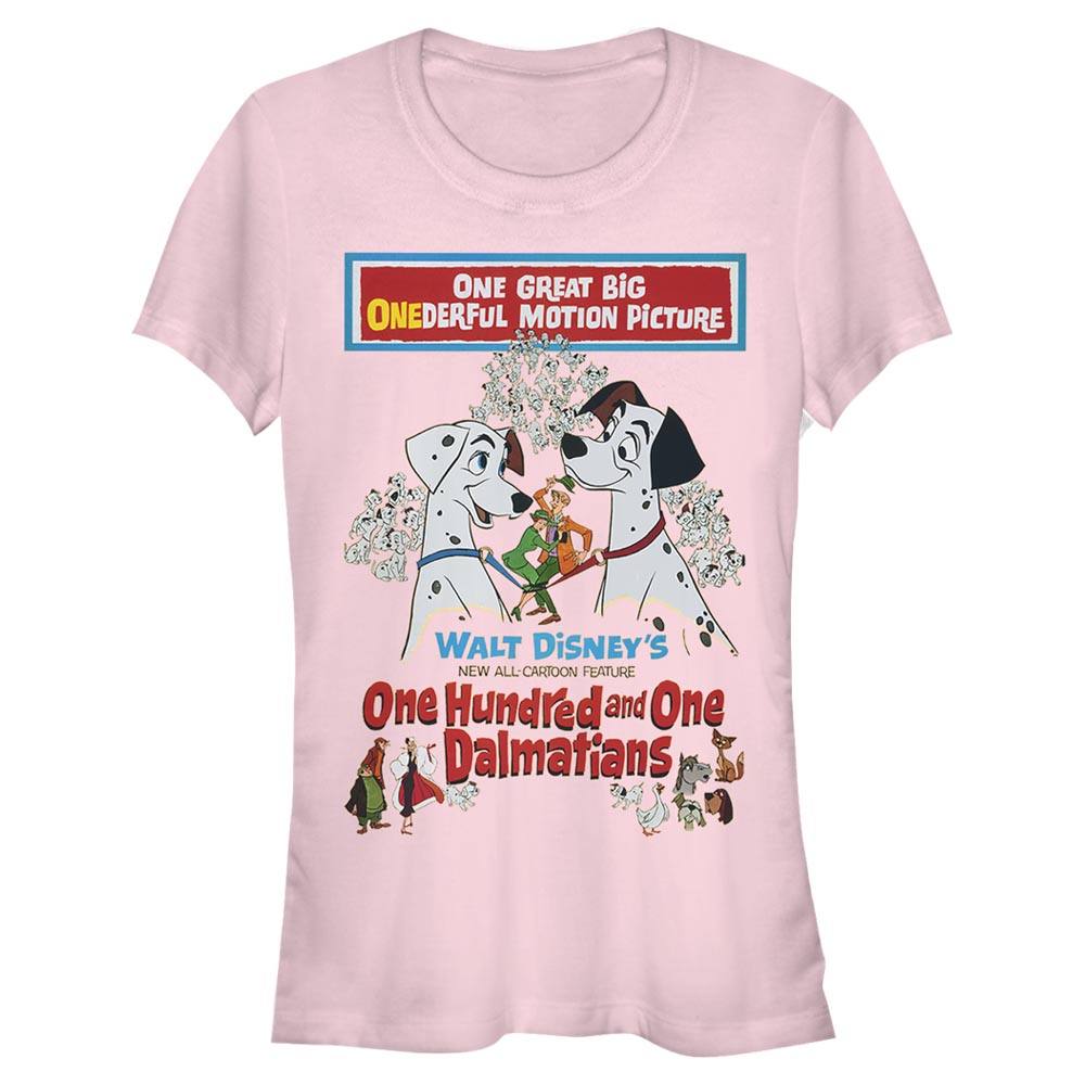 Disney Classics - Les 101 Dalmatiens - Chien Vintage Poster - Femme T-shirt