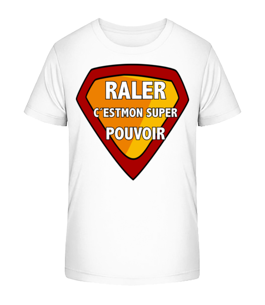 Raler C´Esmon Super Pouvoir · T-shirt bio Enfant Stanley Stella 2.0