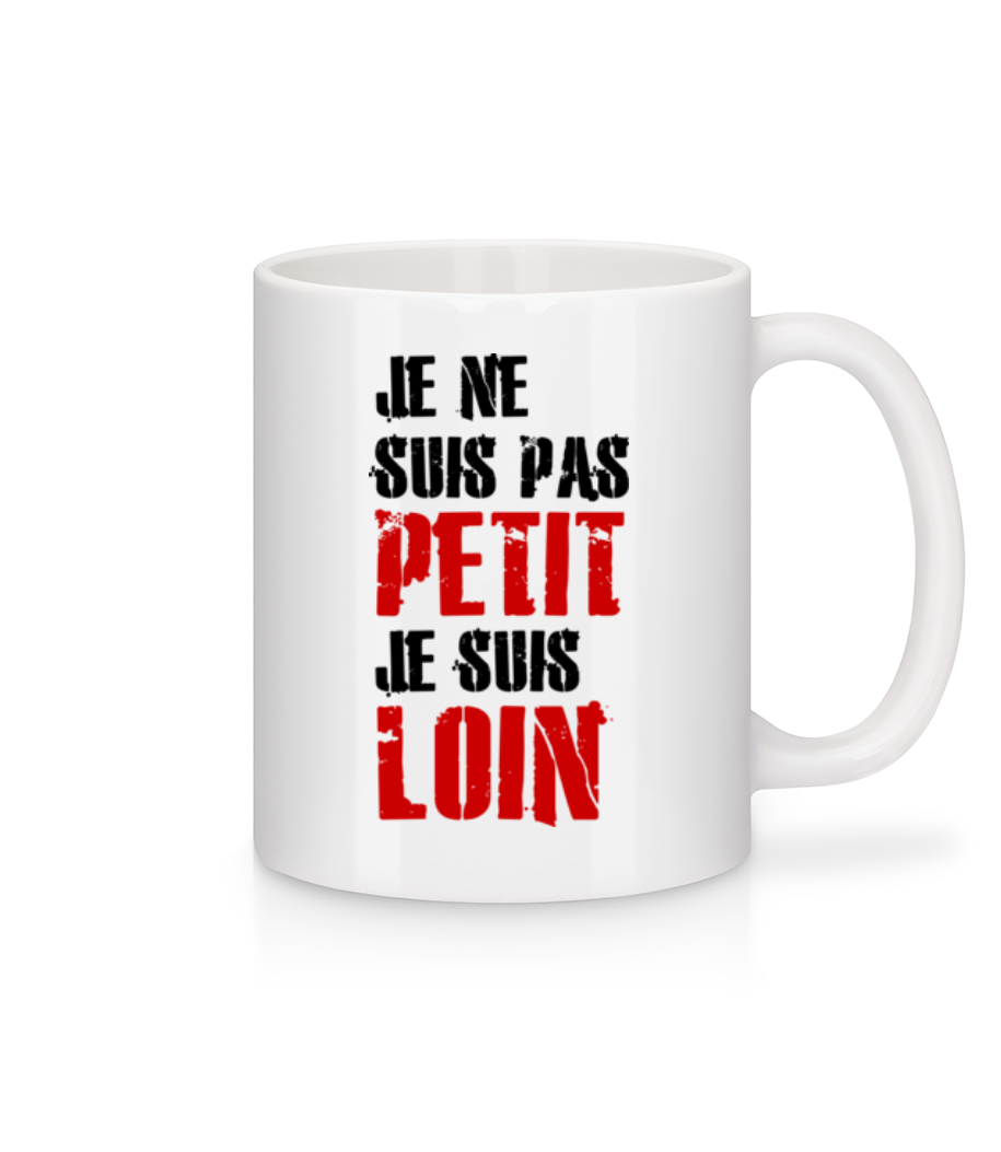 Je Ne Suis Pas Petit · Mug en céramique blanc
