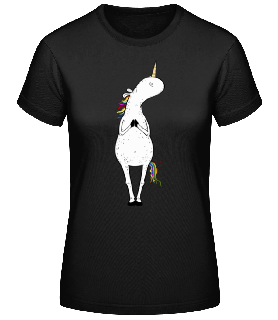 Yoga Licorne L'arbre · T-shirt standard Femme