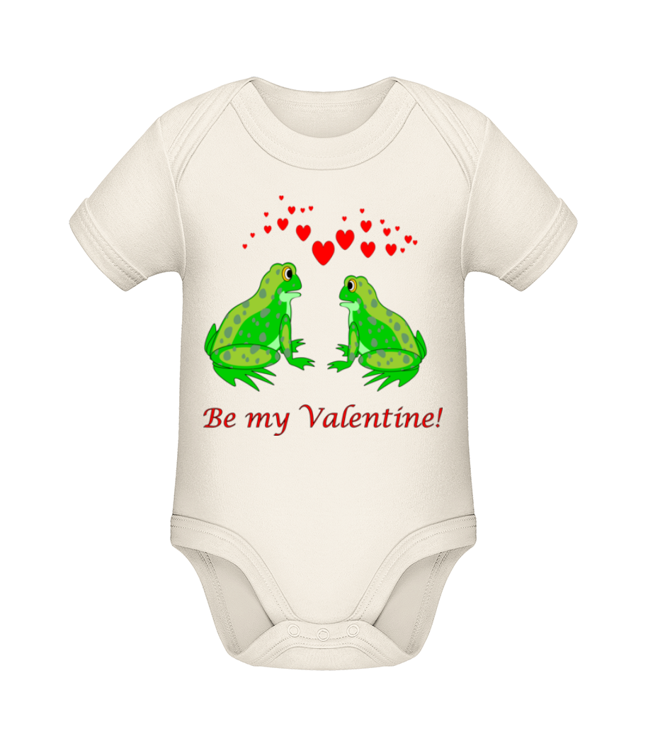 Frogs Be My Valentine · Body manches courtes bio