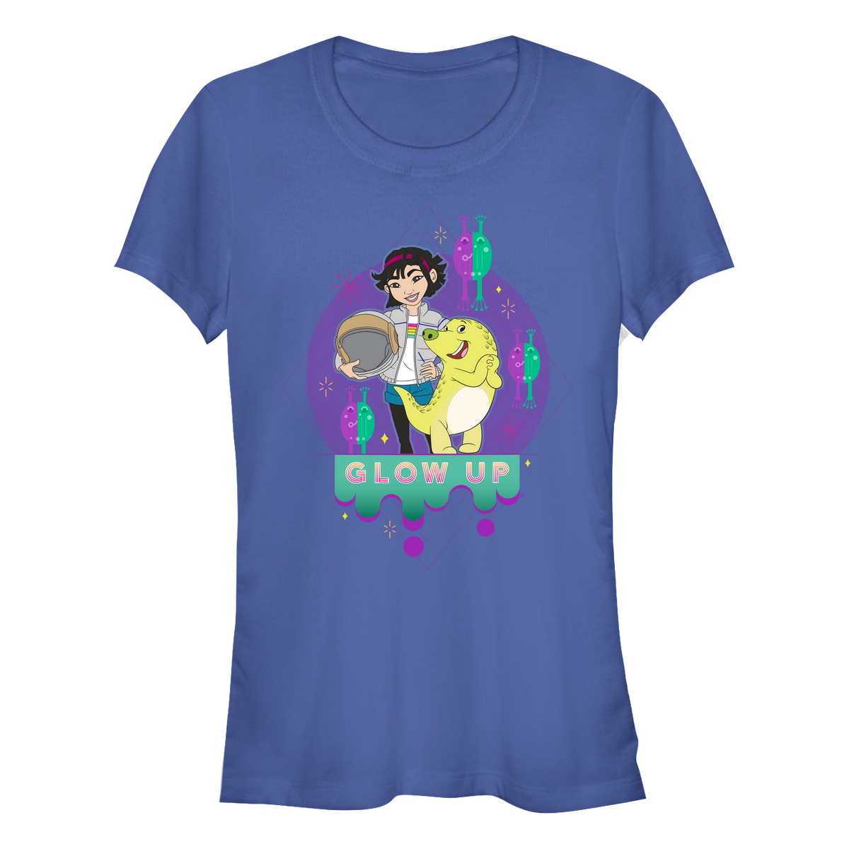 Netflix - Voyage vers la Lune - Fei Fei & Gobi Glow Up - Femme T-shirt