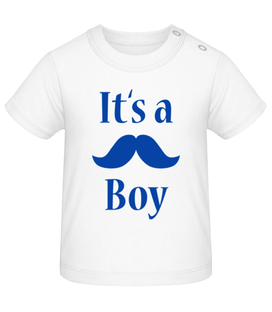 It's A Boy - Moustache · T-shirt Bio Bébé