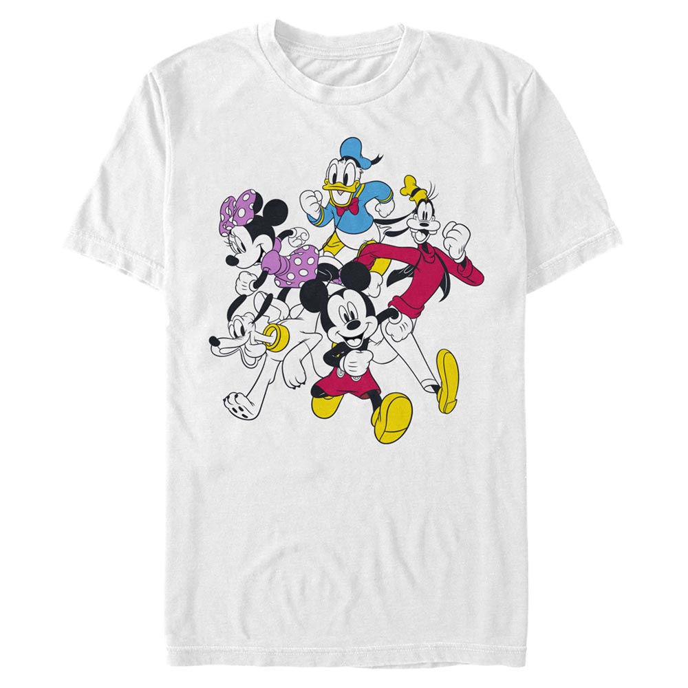 Disney - Mickey Mouse - Photo de groupe Mickey And Friends - Homme T-shirt