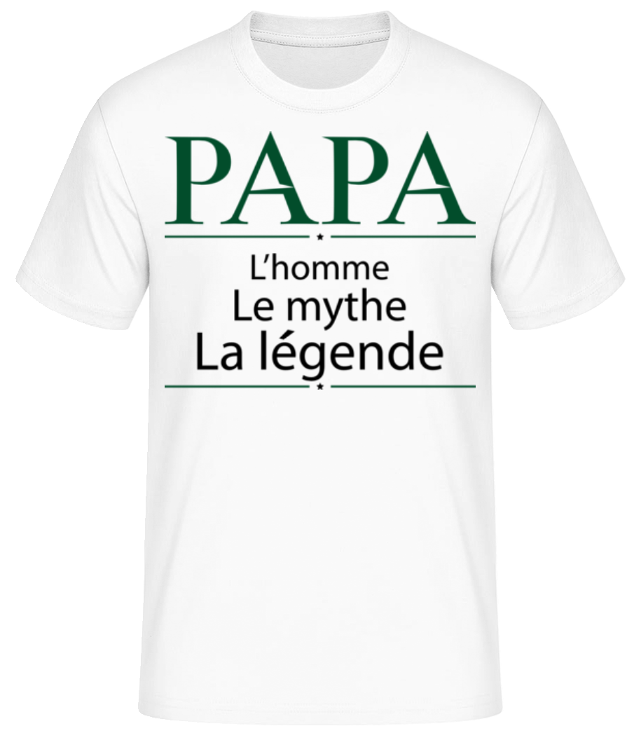 Papa La Légende · T-shirt standard Homme