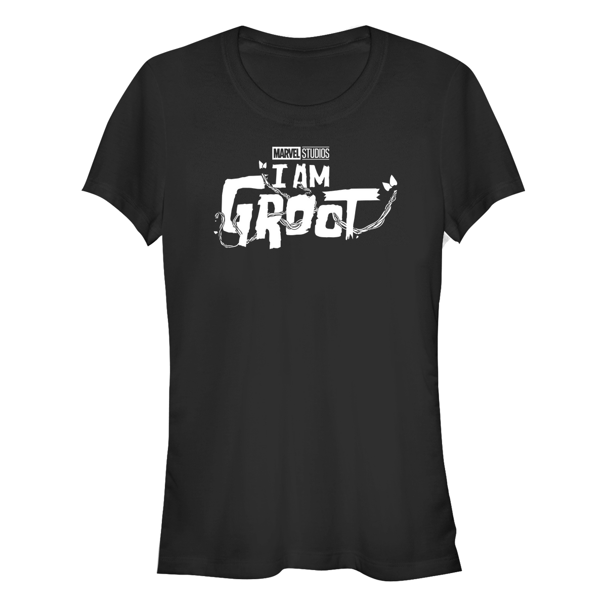 Marvel - I Am Groot - Groot White Logo - Femme T-shirt