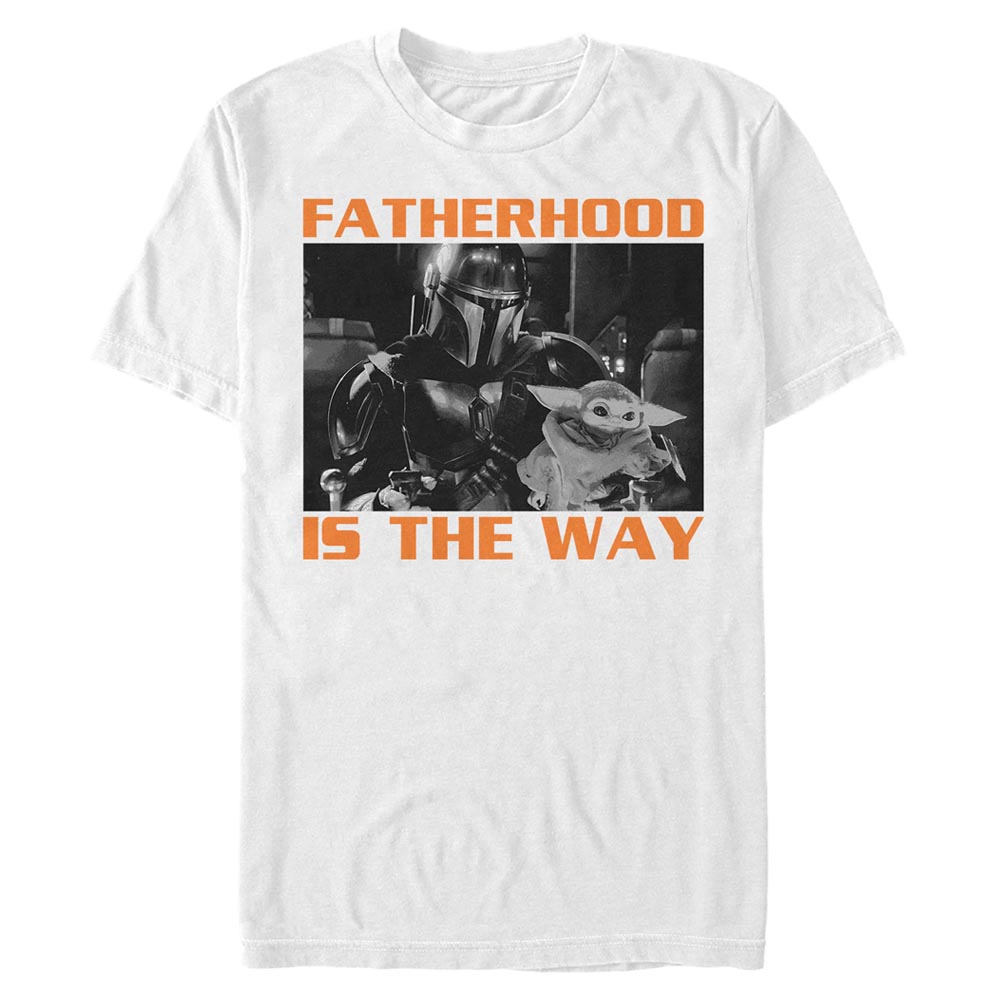 Star Wars - The Mandalorian - Mando et l'Enfant Fatherhood - Father's Day - Homme T-shirt
