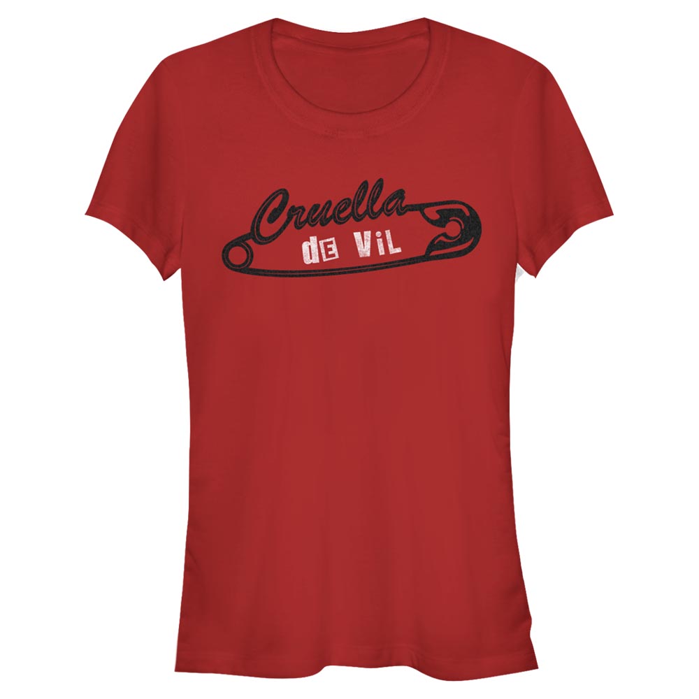 Disney Classics - Cruella - Logo Cruella Punk Pin - Femme T-shirt