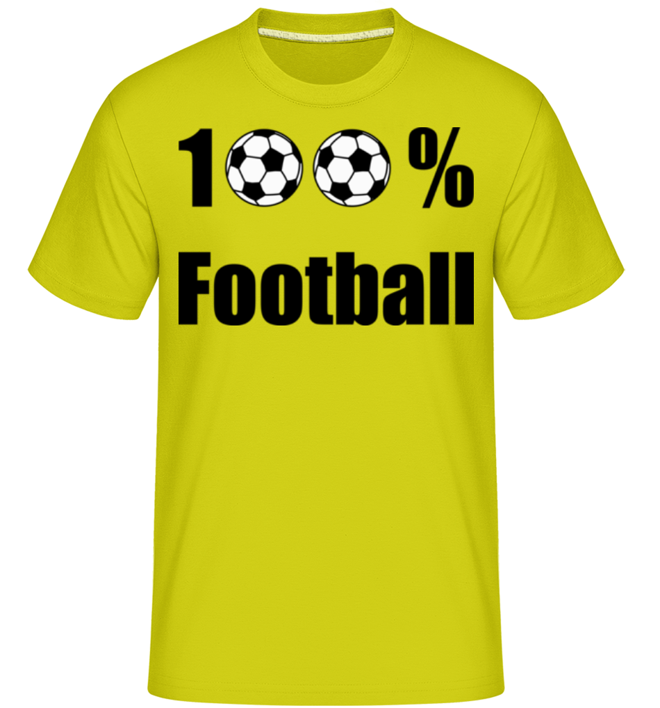 100 % Football ·  T-Shirt Shirtinator homme