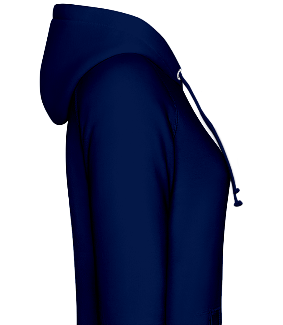Happy Ho Ho Ho To You - Sweat à capuche Femme - Bleu marine - Droit