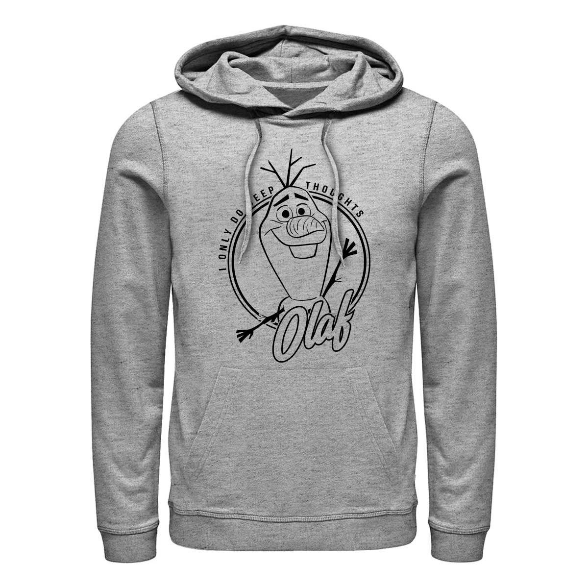 Disney - La Reine des neiges - Olaf Deep Thought - Unisex Sweat à capuche