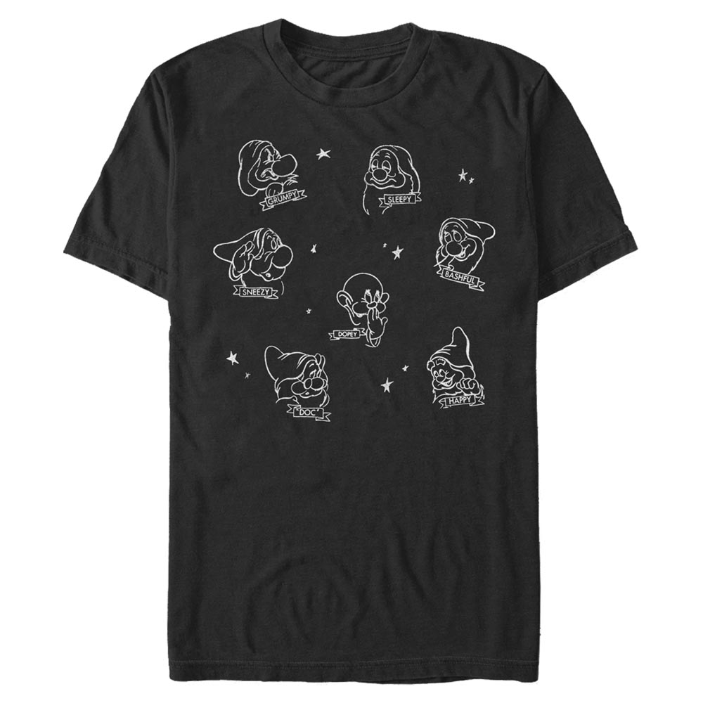 Disney - Blanche-Neige et les Sept Nains - Dwarfs Many Dwarves - Homme T-shirt