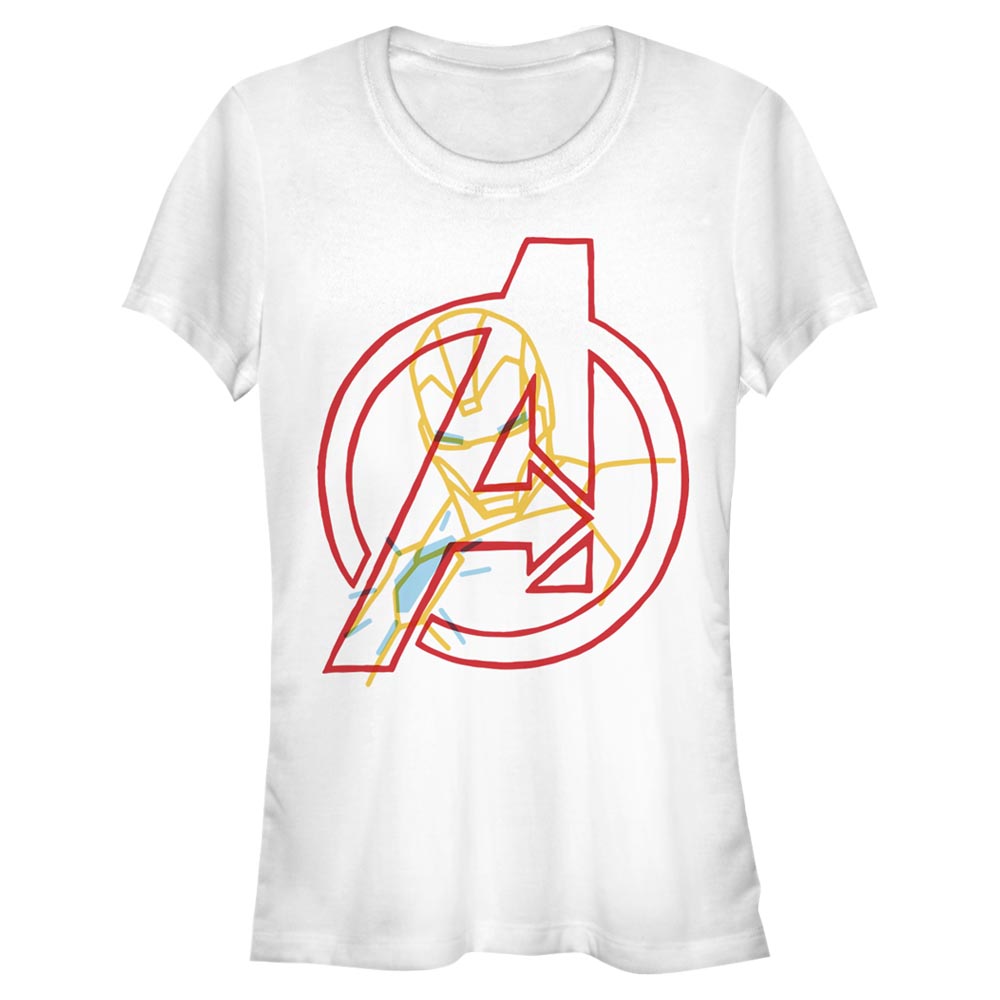 Marvel - Photo de groupe IronMan Avengers - Femme T-shirt