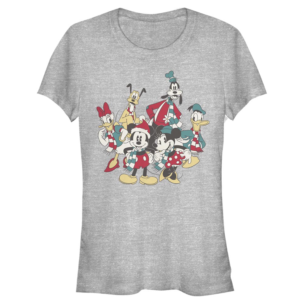 Disney - Mickey Mouse - Photo de groupe Holiday Group - Femme T-shirt