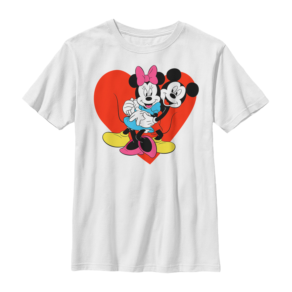 Disney Classics - Mickey Mouse - Mickey et Minnie Be Mine - Valentine's Day - Enfant T-shirt