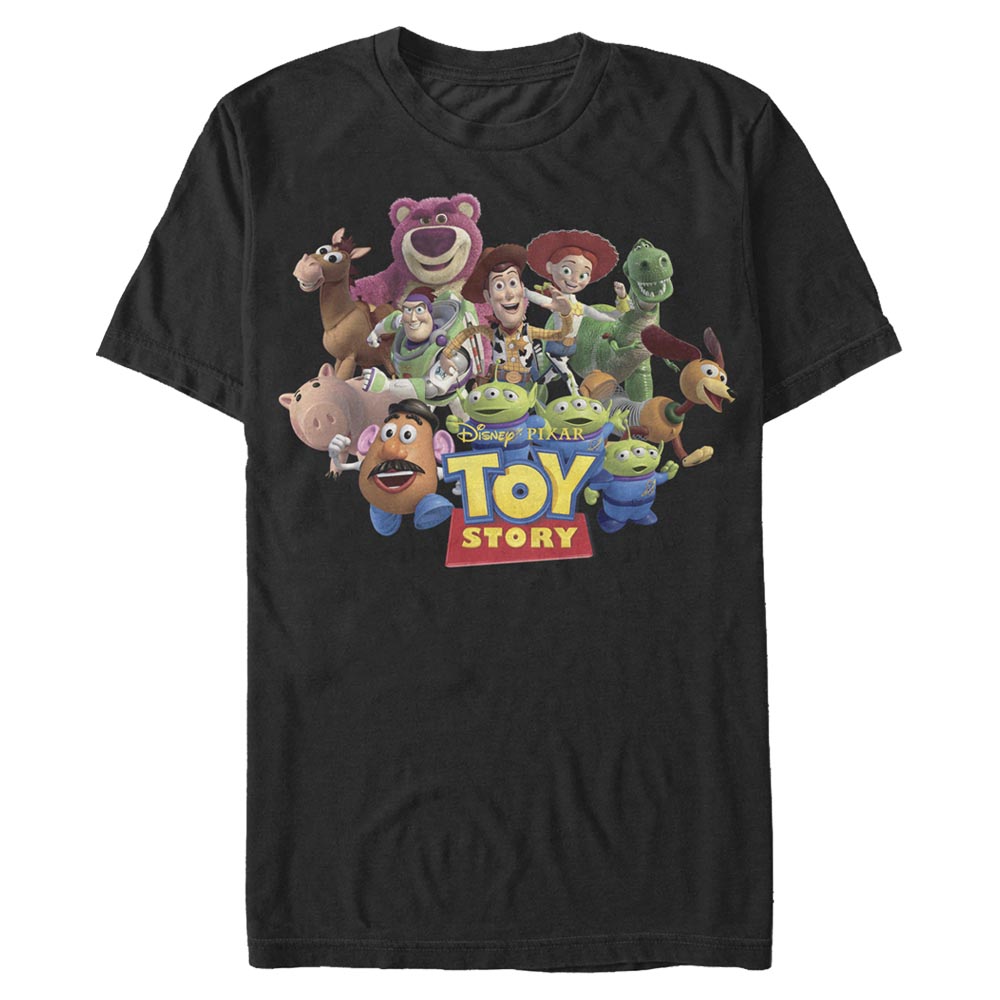 Pixar - Toy Story - Photo de groupe Running Team - Homme T-shirt