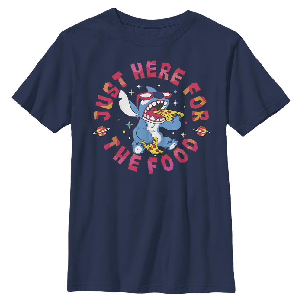 Disney Classics - Lilo & Stitch - Stitch Pizza - Enfant T-shirt