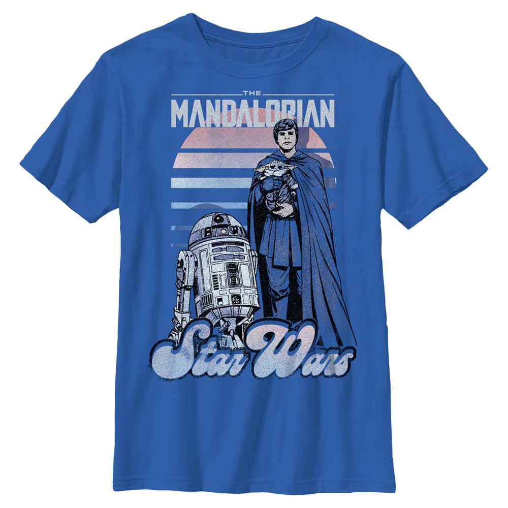 Star Wars - The Mandalorian - Luke Skywalker A Boy And His Droid - Enfant T-shirt