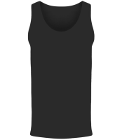 Männer Tank Top - Schwarz - Vorne