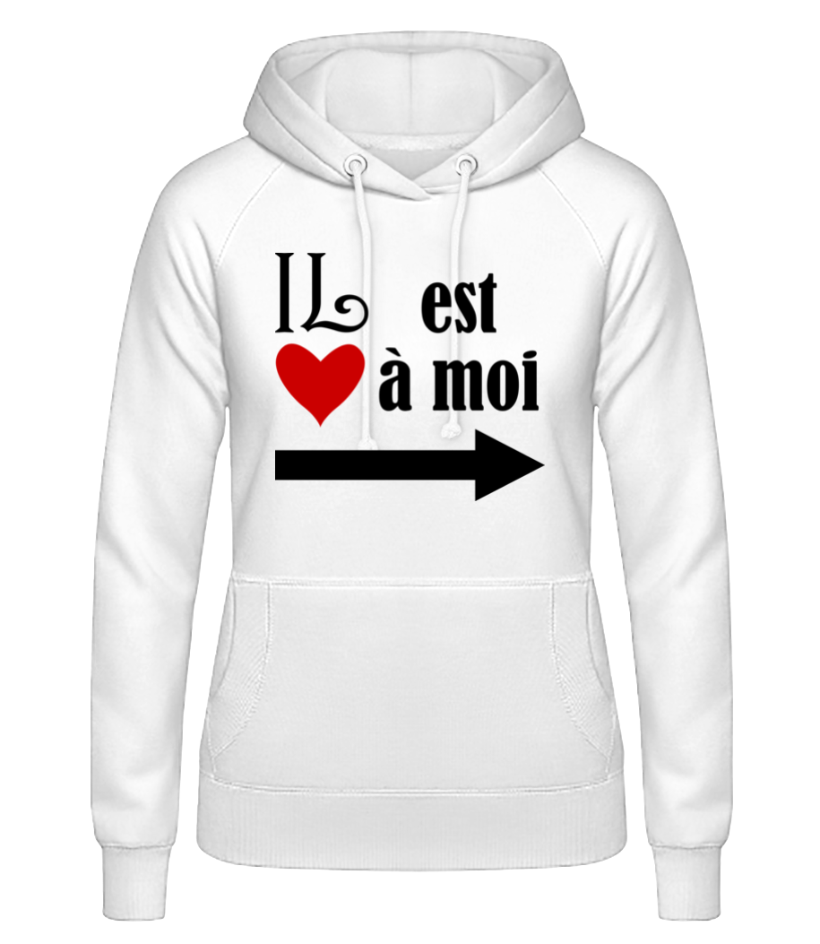 Il Est À Moi · Sweat à capuche basique pour femme