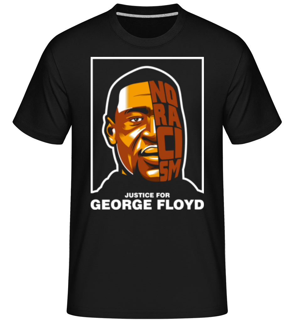 No Racism -  T-Shirt Shirtinator homme - Noir - Devant