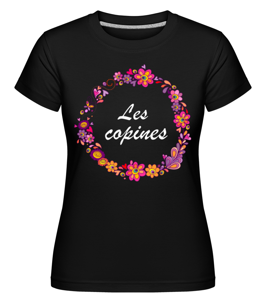 Les Copines Fleurs ·  T-shirt Shirtinator femme