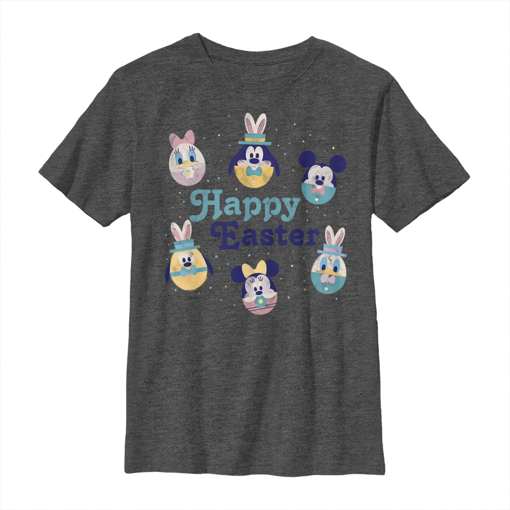 Disney - Mickey Mouse - Photo de groupe Egg Squad - Enfant T-shirt