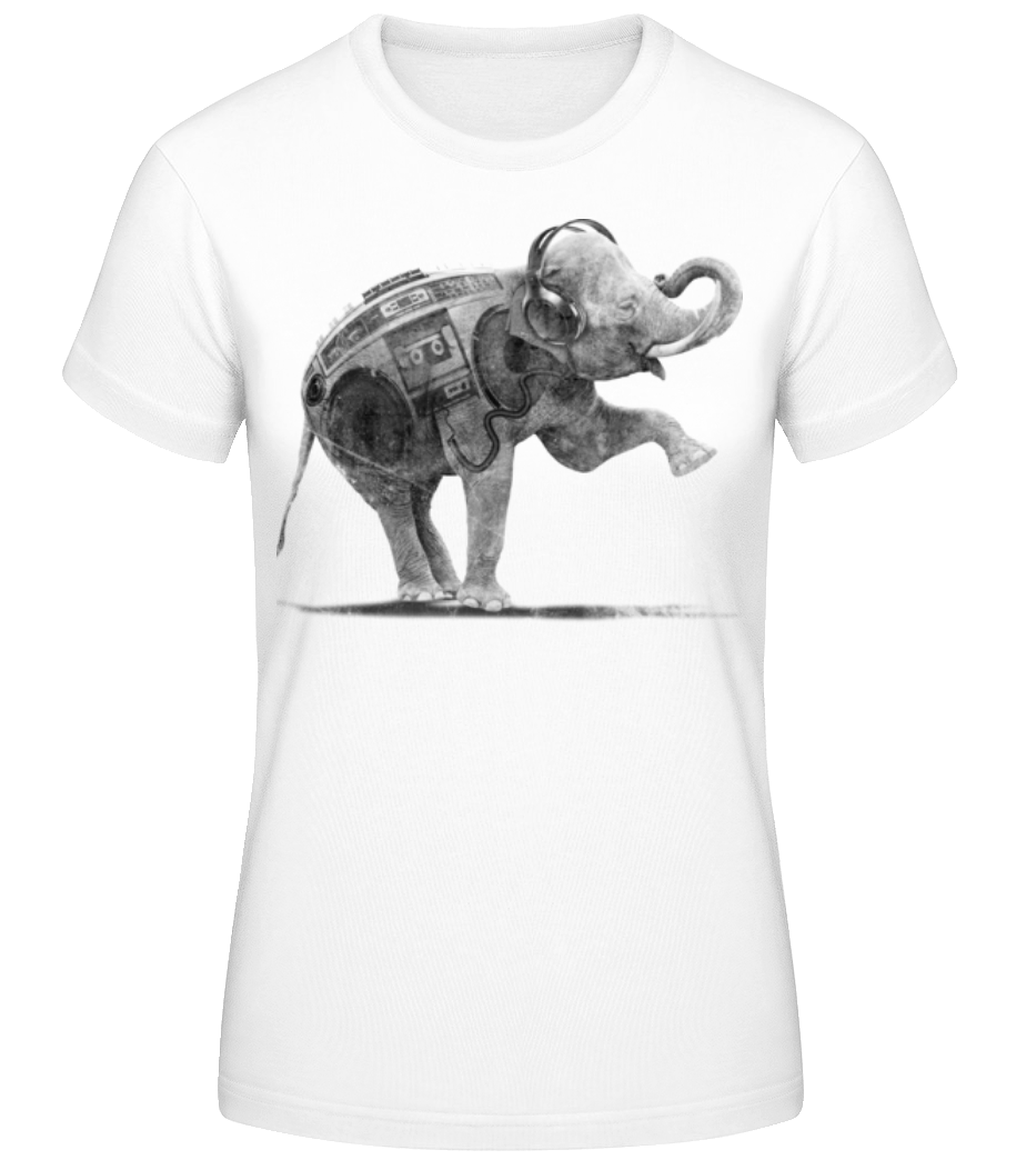 Éléphant De Ghettoblaster · T-shirt standard Femme