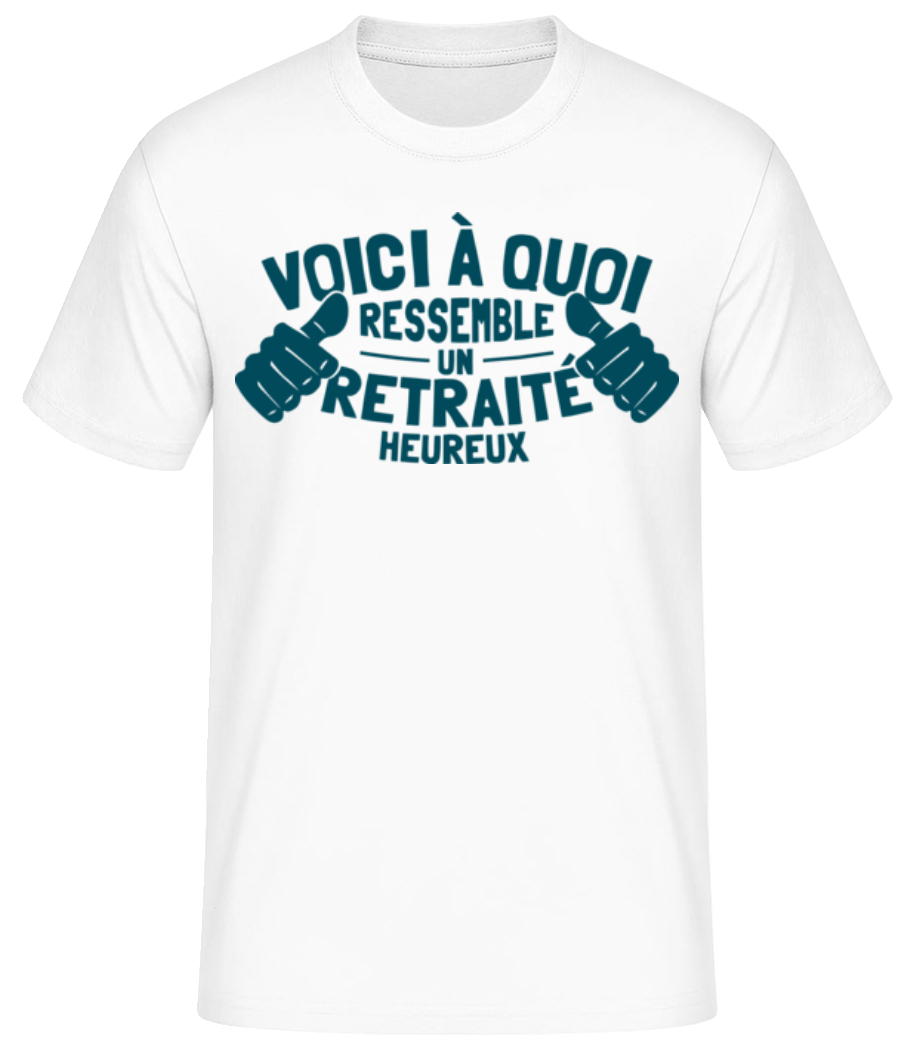 Un Retraité Heureux · T-shirt standard Homme