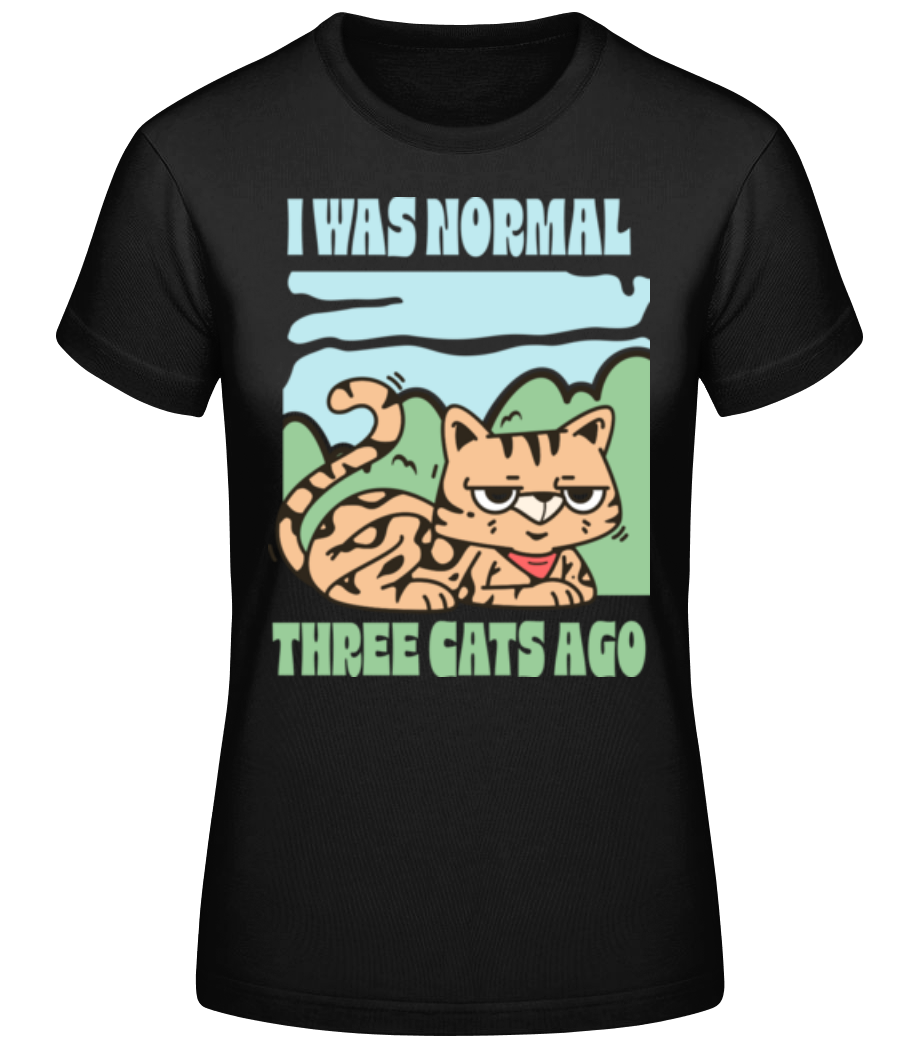 Three Cats Ago · T-shirt standard Femme