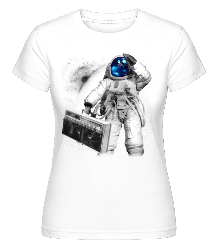 Astronaute De Ghettoblaster ·  T-shirt Shirtinator femme