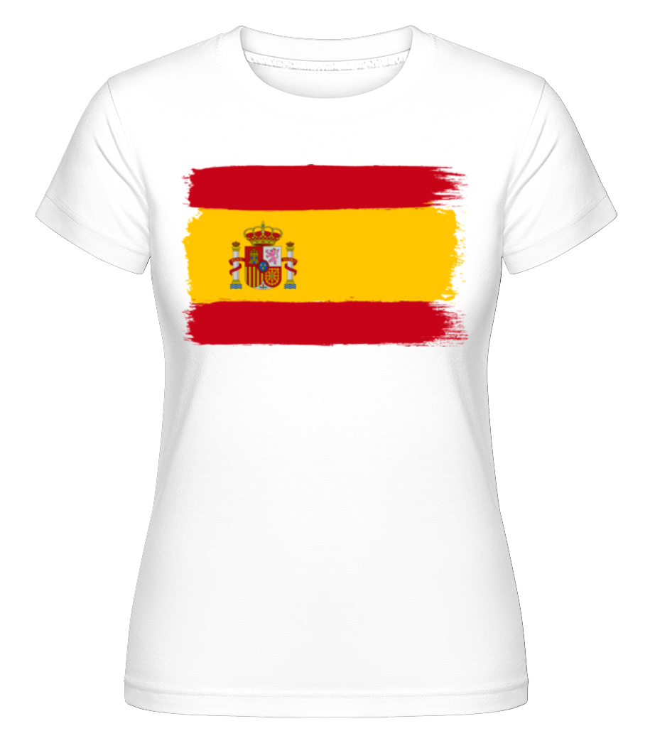 Drapeau Espagne ·  T-shirt Shirtinator femme