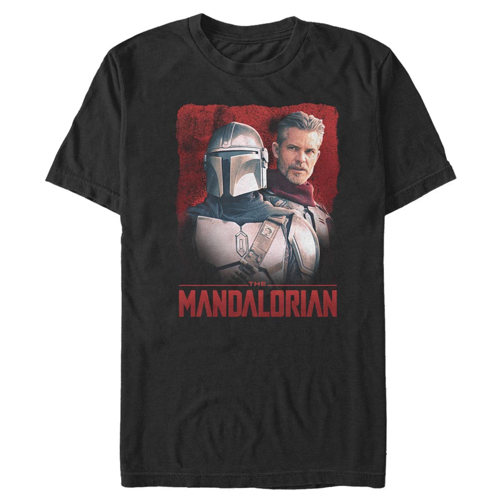 Star Wars - The Mandalorian - Mandalorien et le marshal Mando and Cobb - Homme T-shirt