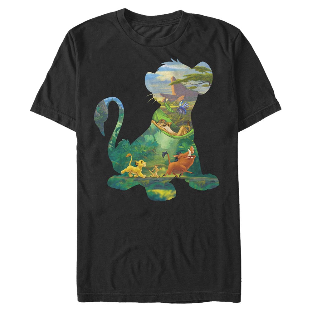 Disney - Le Roi lion - Photo de groupe Cub Life - Homme T-shirt