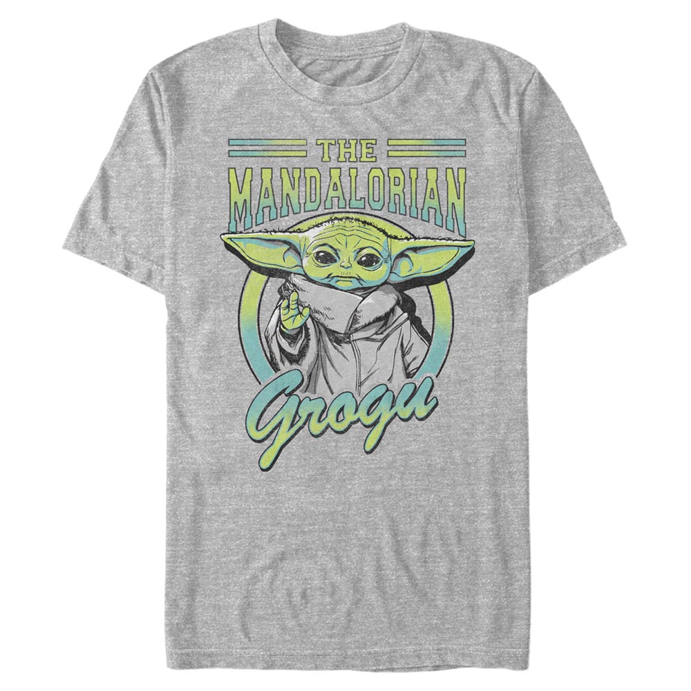 Star Wars - The Mandalorian - Grogu Collegiate - Homme T-shirt