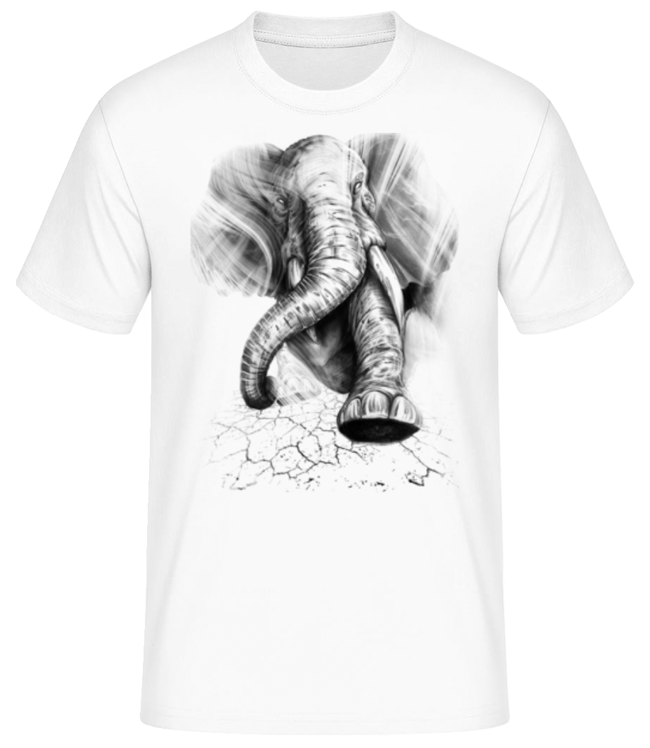 Éléphant en colère · T-shirt standard Homme