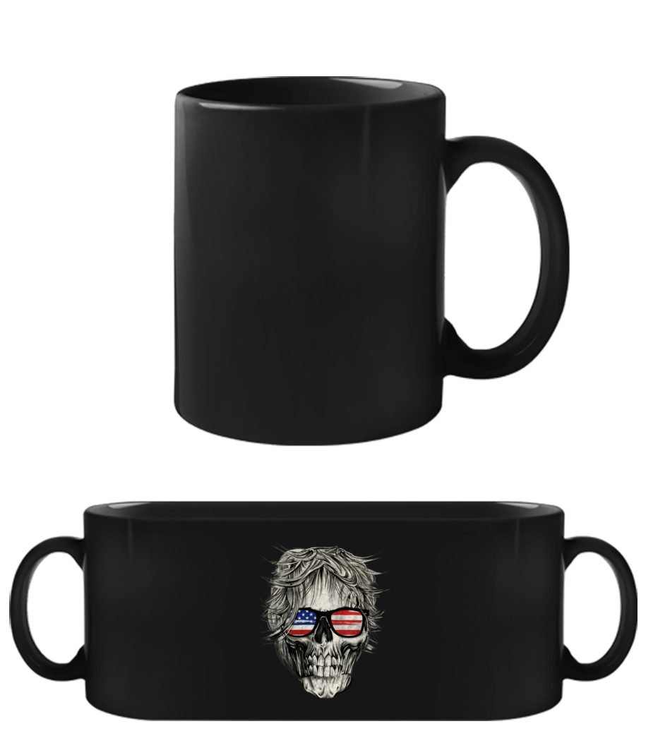 Skull America · Tasse Noire