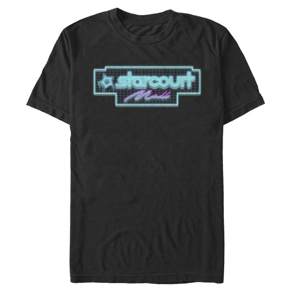 Netflix - Stranger Things - Starcourt Mall Neon Starcourt - Homme T-shirt