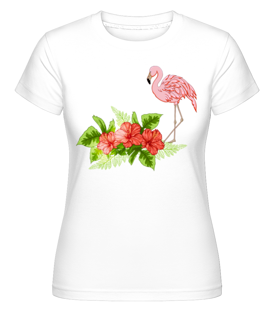Flamingo In Paradise ·  T-shirt Shirtinator femme