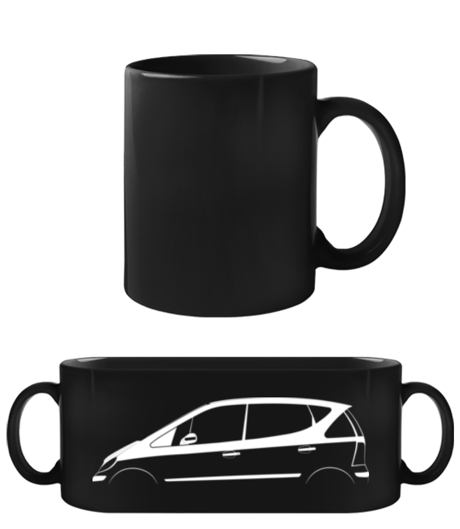 'Mercedes-Benz A-Class  W168' Silhouette · Tasse Noire