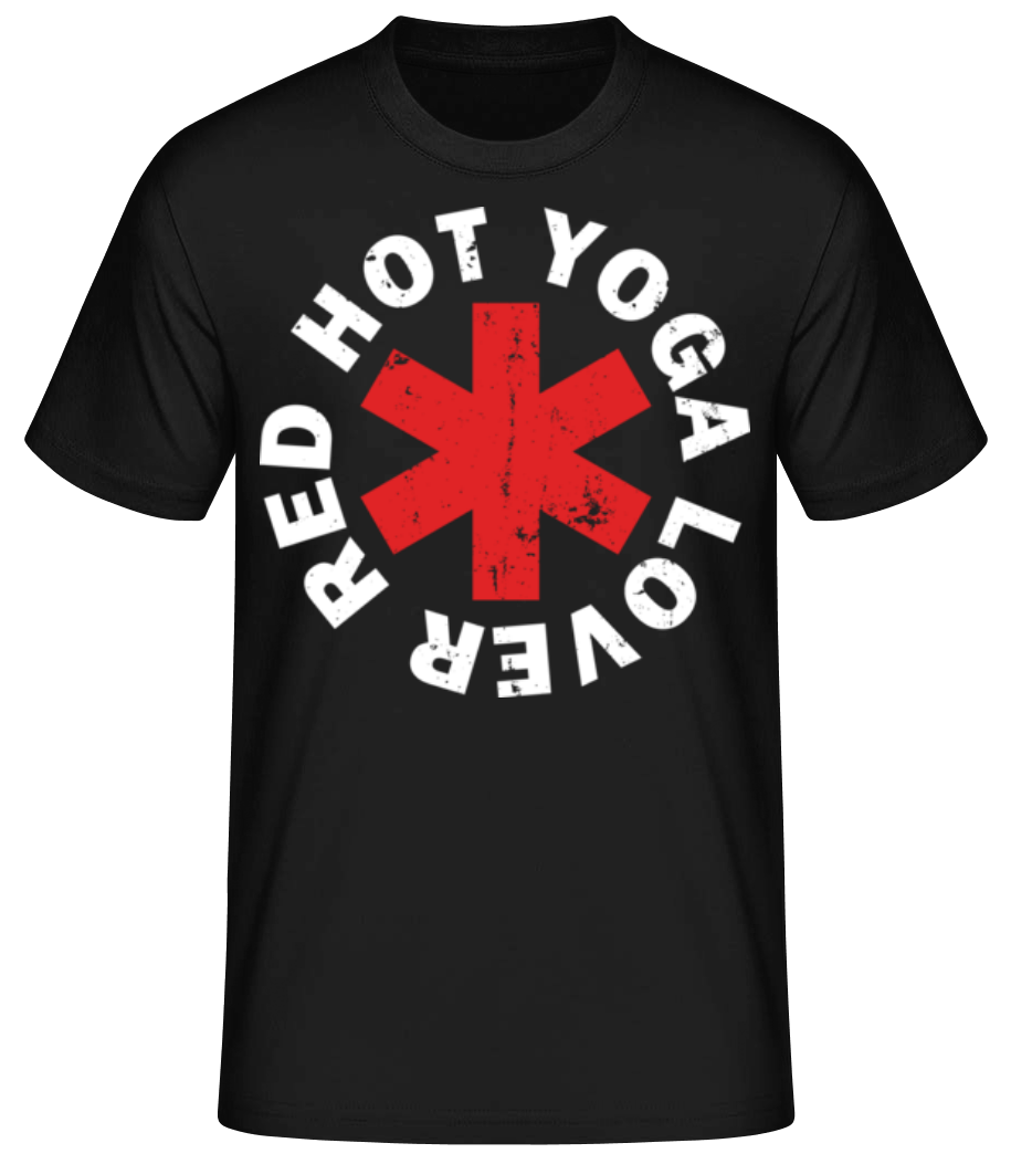 Red Hot Yoga Lover · T-shirt standard Homme