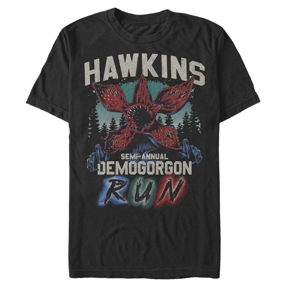 Netflix - Stranger Things - Demogorgon Hawkins Runner - Homme T-shirt