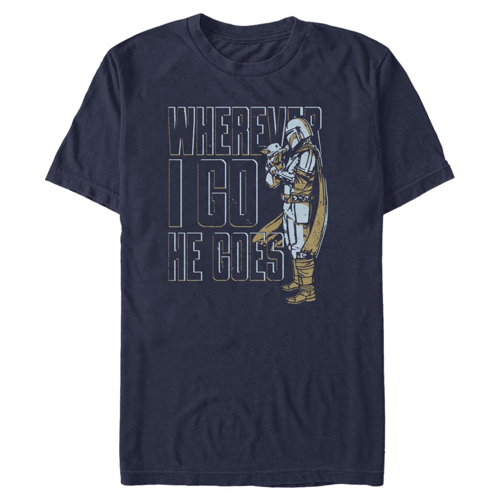 Star Wars - The Mandalorian - Mandalorien et l'Enfant It Follows - Homme T-shirt