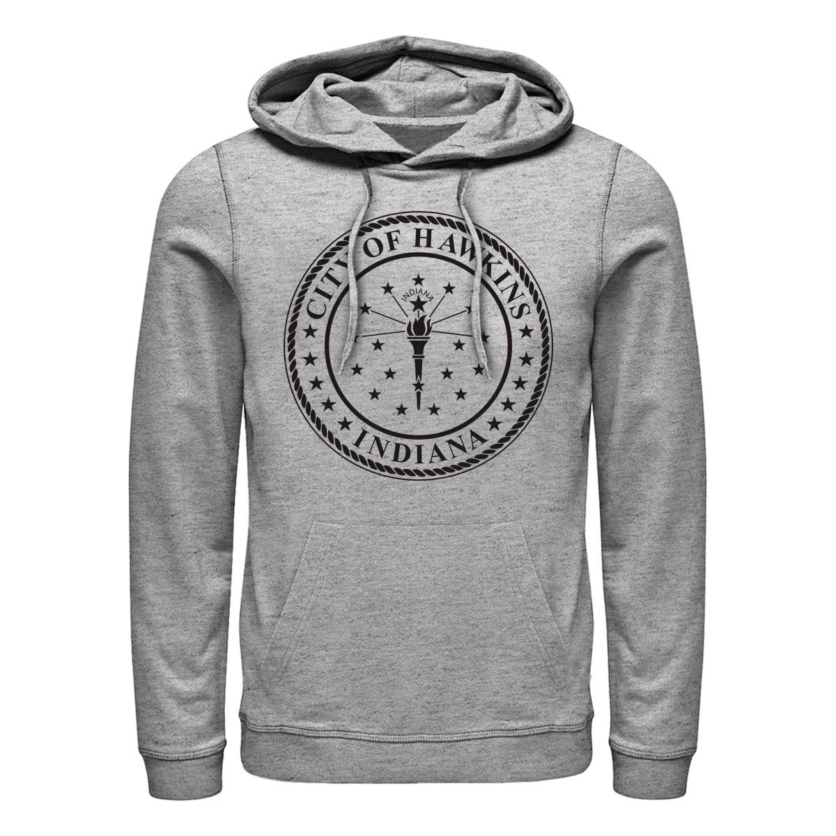 Netflix - Stranger Things - Hawkins City Seal - Unisex Sweat à capuche
