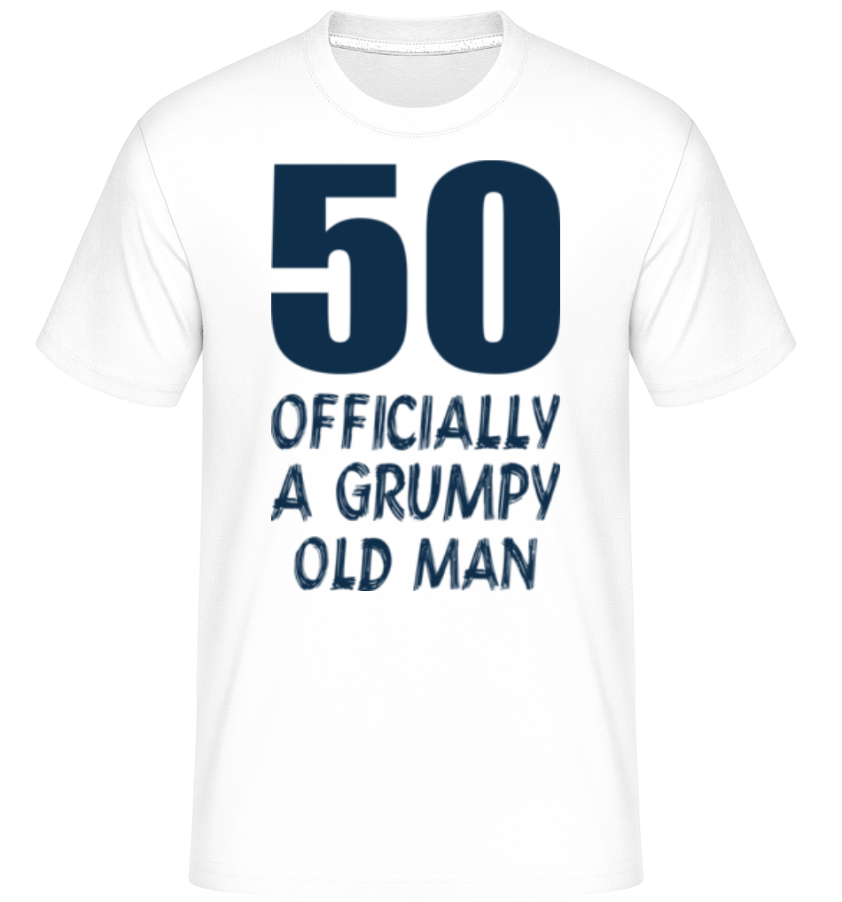 Officially Grumpy Old Man 50 ·  T-Shirt Shirtinator homme